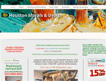 Tablet Screenshot of houstonmuraldesign.com